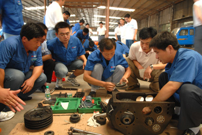 以技促能，以赛提质 五征销售公司技术比武锻造服务精兵